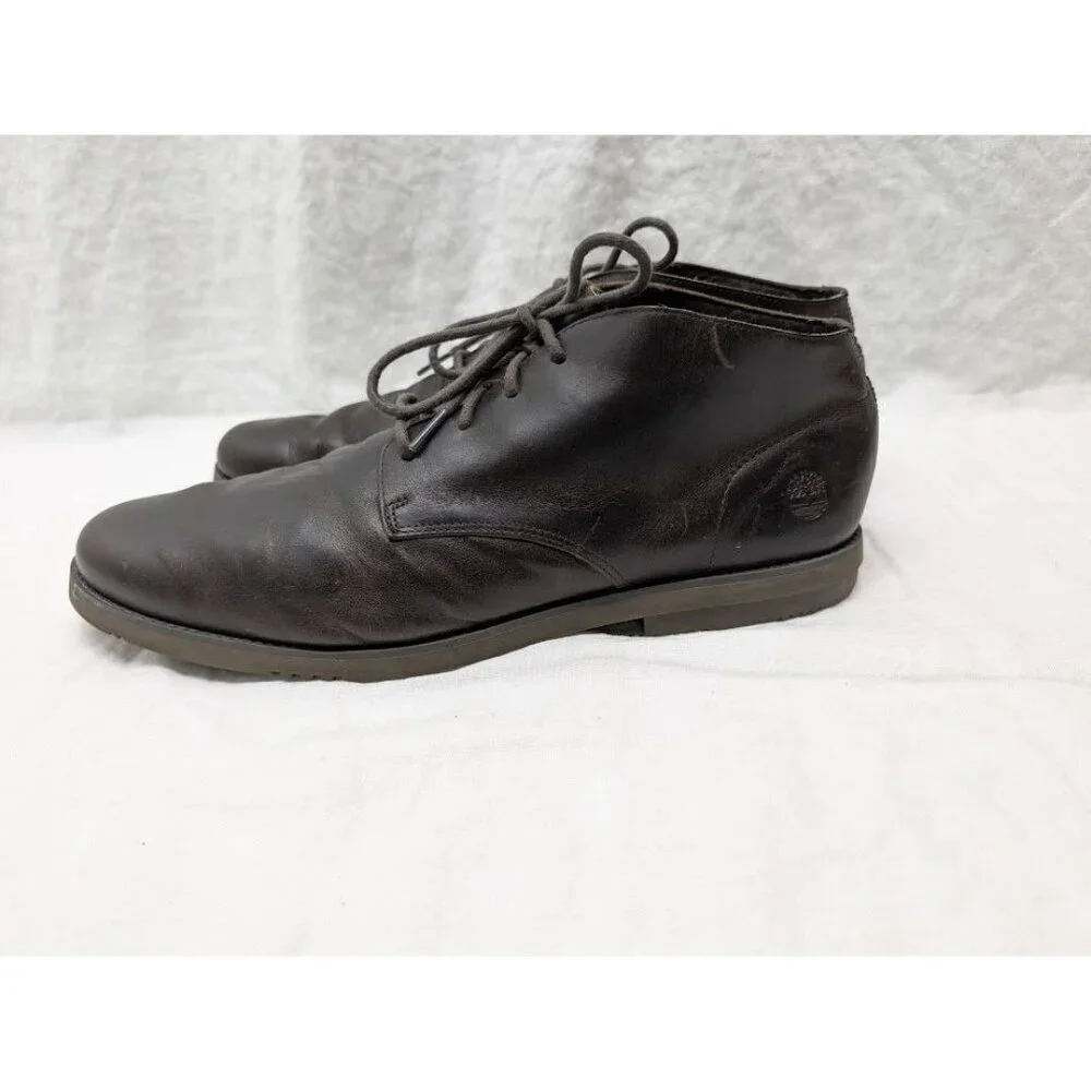 Timberland Yorkdale Chukka dark brown men's size 12 with Ortholite casual SH6